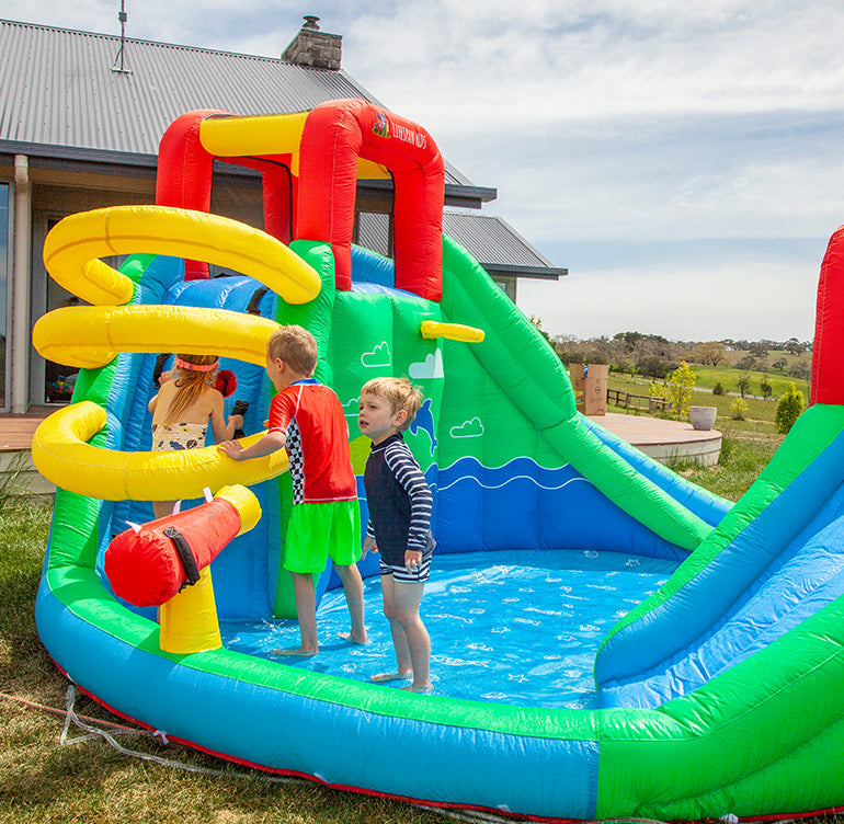Inflatable Water Parks, Slides & Jumping Castles