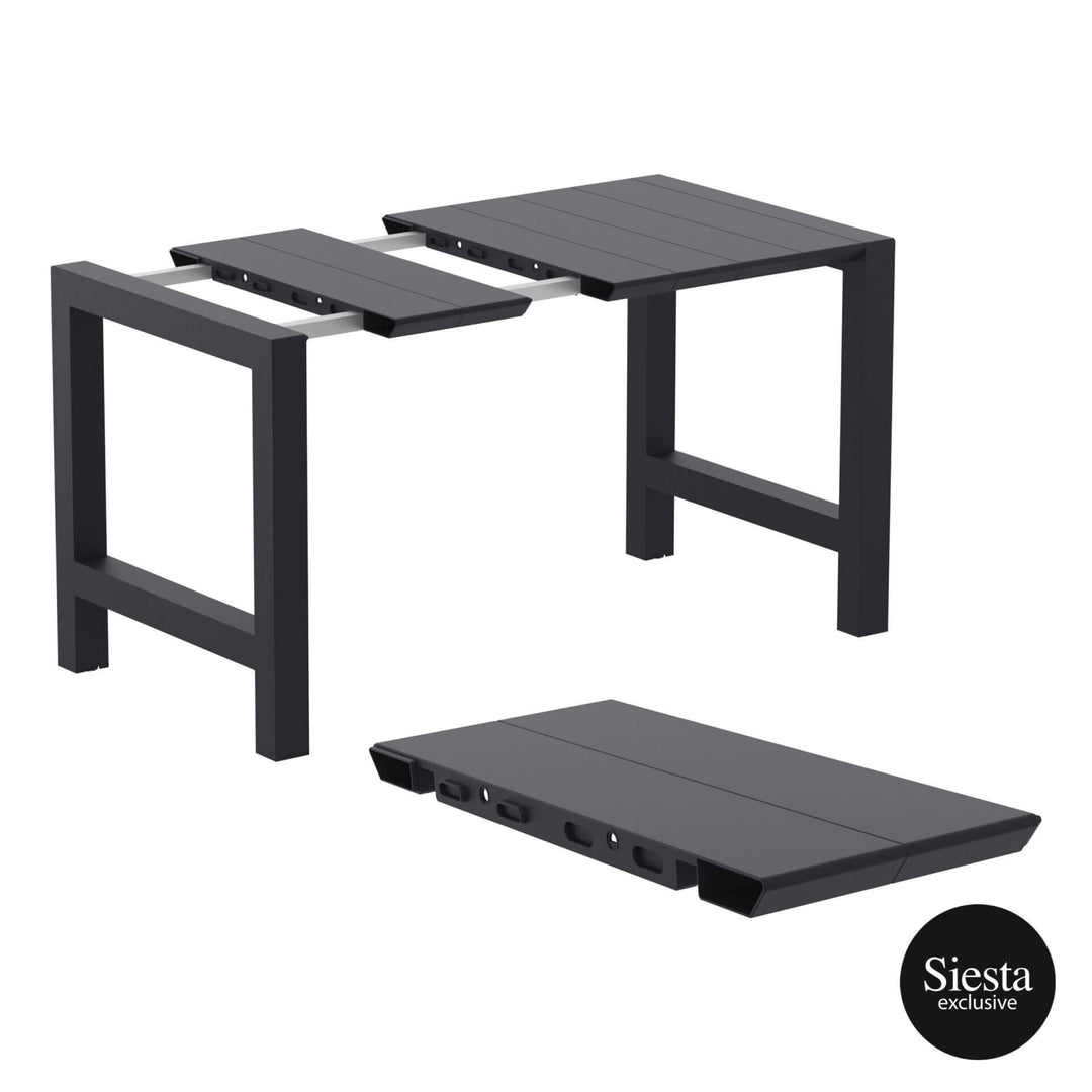 Vegas Bar Table & Air Barstool 75 4 Seat Package