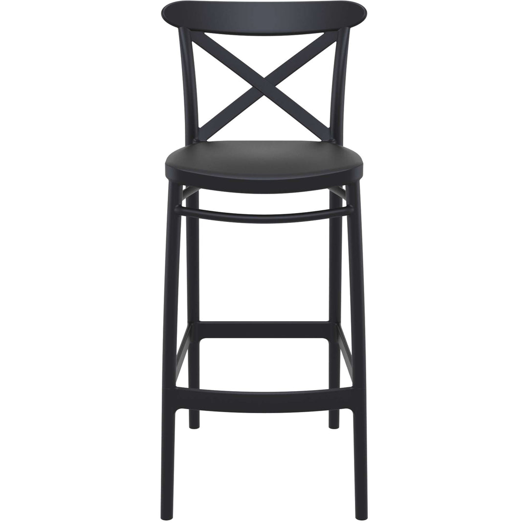 Cross Back Bar Stools by Siesta