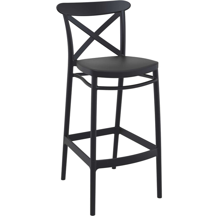 Cross Back Bar Stools by Siesta