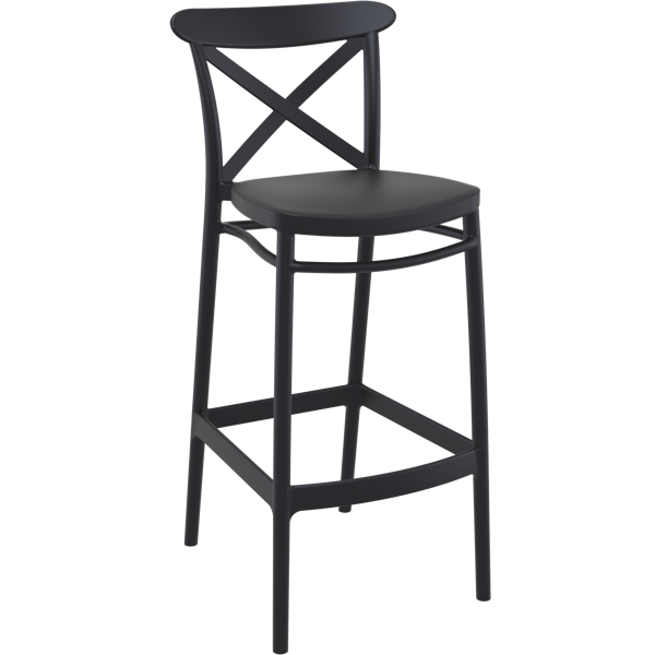 Cross Back Bar Stools by Siesta
