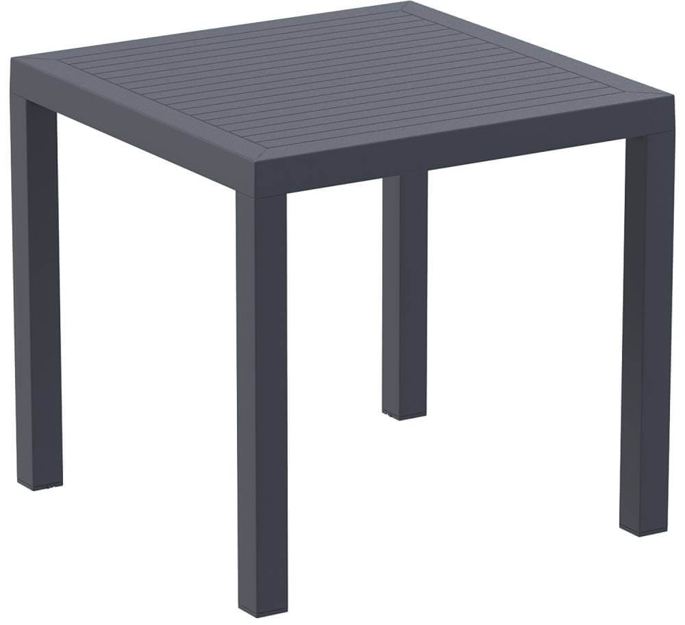 Siesta Ares 80cm Square Table (Available in Black, Taupe, White, Chocolate & Anthracite)