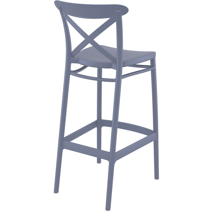 Cross Back Bar Stools by Siesta