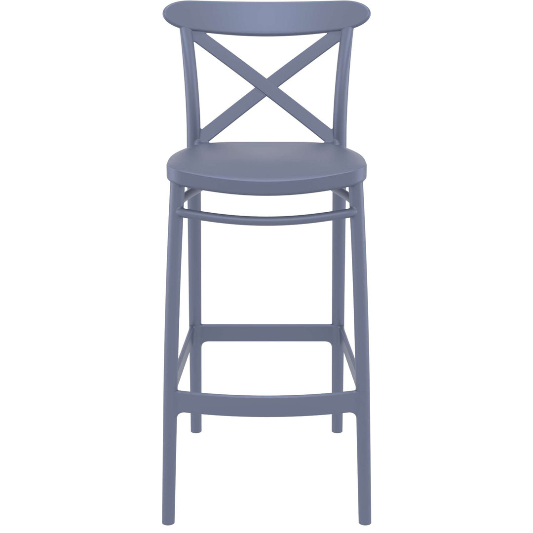 Cross Back Bar Stools by Siesta