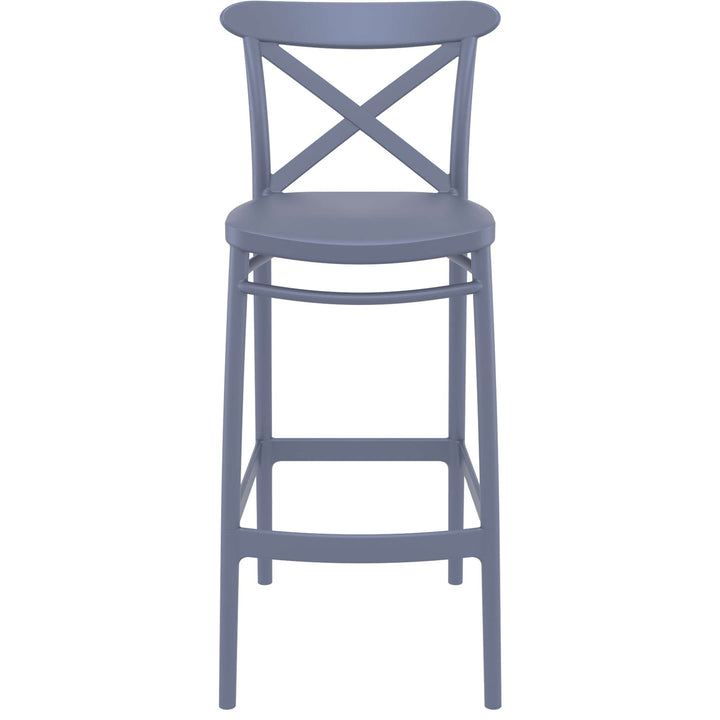 Cross Back Bar Stools by Siesta