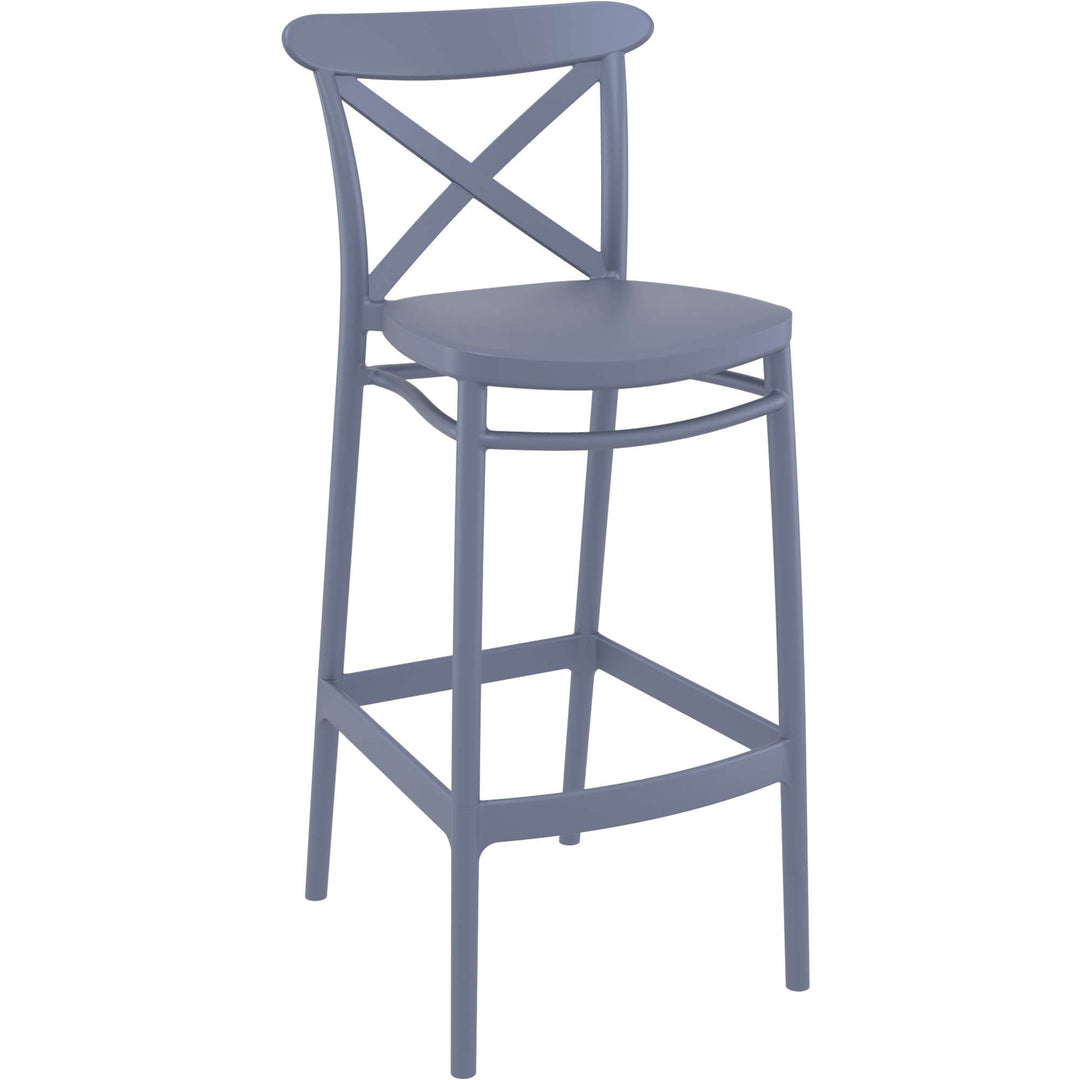 Cross Back Bar Stools by Siesta