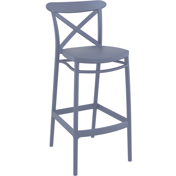 Cross Back Bar Stools by Siesta
