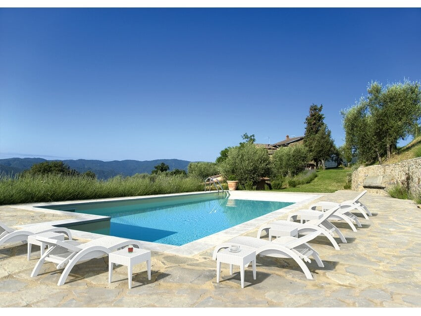 Fiji Sunlounger & Tequila Side Table 3pc Package