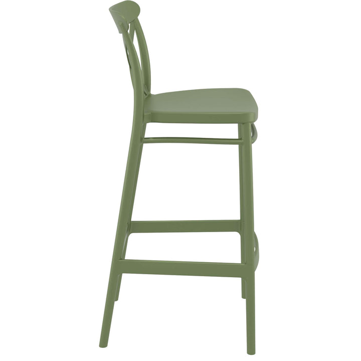 Cross Back Bar Stools by Siesta