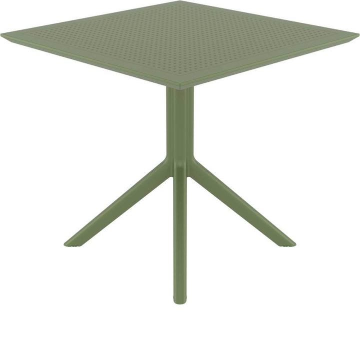 Siesta Sky Table 80 (Available in White, Taupe, Olive Green, Black & Anthracite)