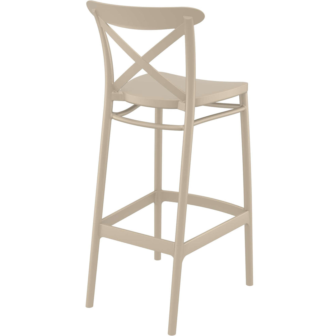 Cross Back Bar Stools by Siesta