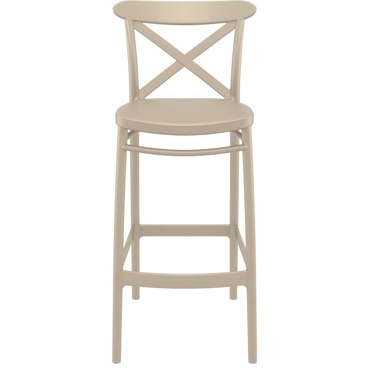 Cross Back Bar Stools by Siesta