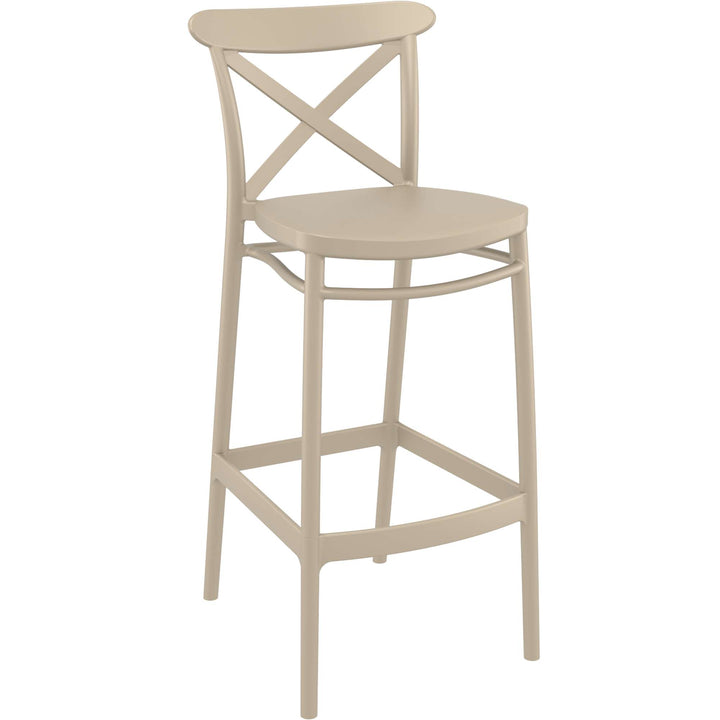 Cross Back Bar Stools by Siesta