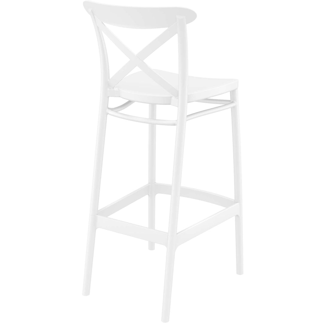 Cross Back Bar Stools by Siesta