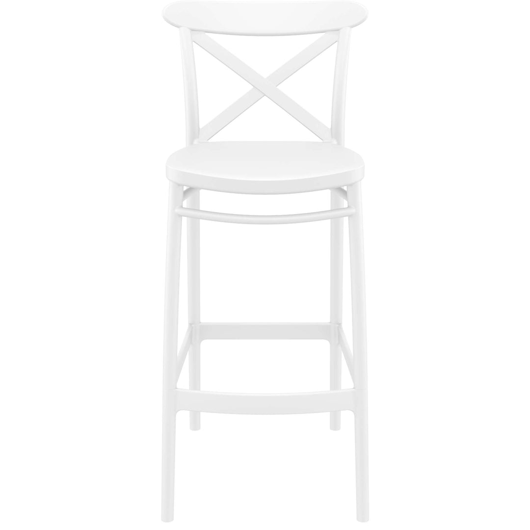 Cross Back Bar Stools by Siesta