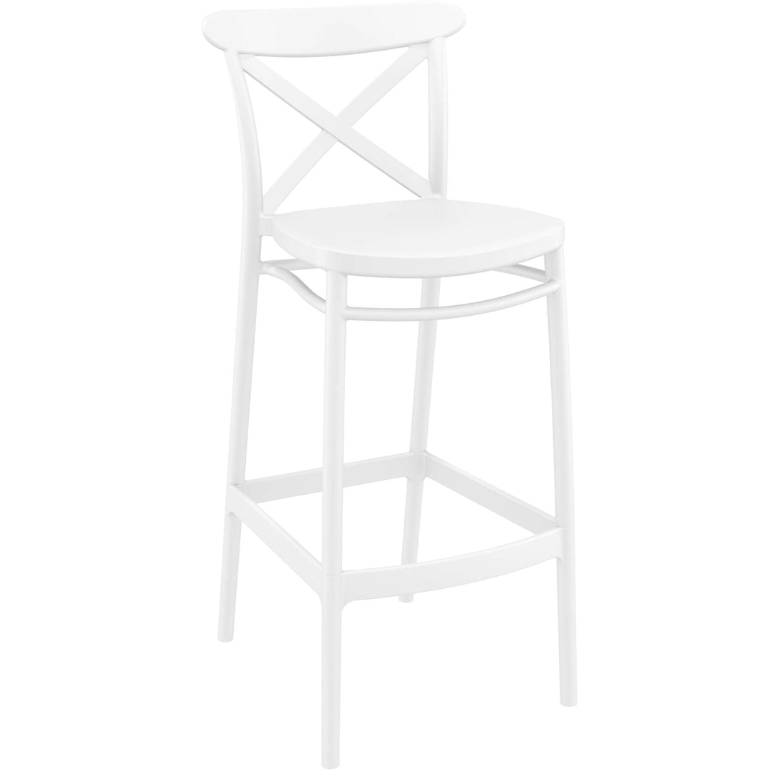 Cross Back Bar Stools by Siesta