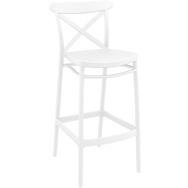 Cross Back Bar Stools by Siesta