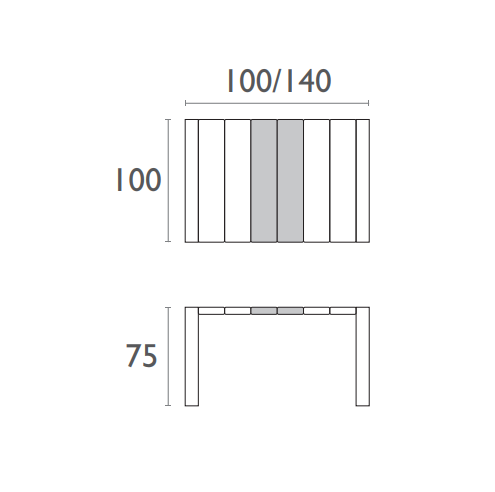 Siesta Vegas Extendable Table