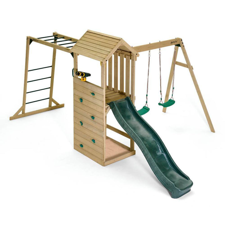 Plum Lookout Tower Centre with Swings, Slide & Monkey Bars