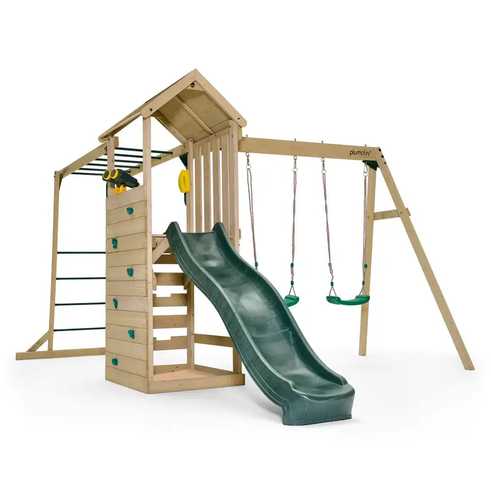 Plum Lookout Tower Centre with Swings, Slide & Monkey Bars