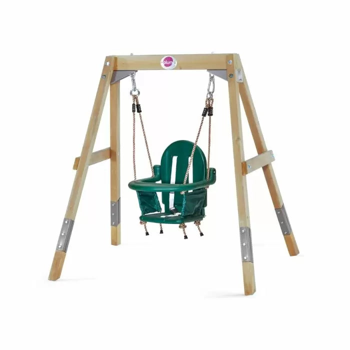 Plum 2-in-1 Wooden Swing Set