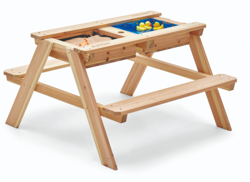 Plum Surfside Sand & Water Picnic Table