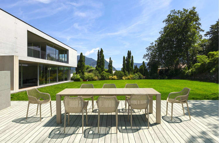 Siesta Vegas Table 260/300 & Air XL Arm Chair 8 Seater Dining Set