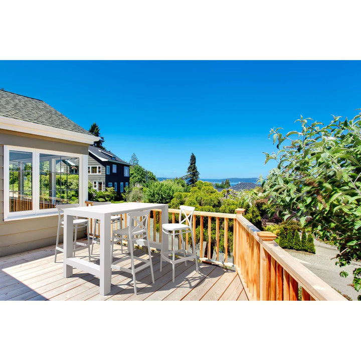 Cross Back Bar Stools by Siesta