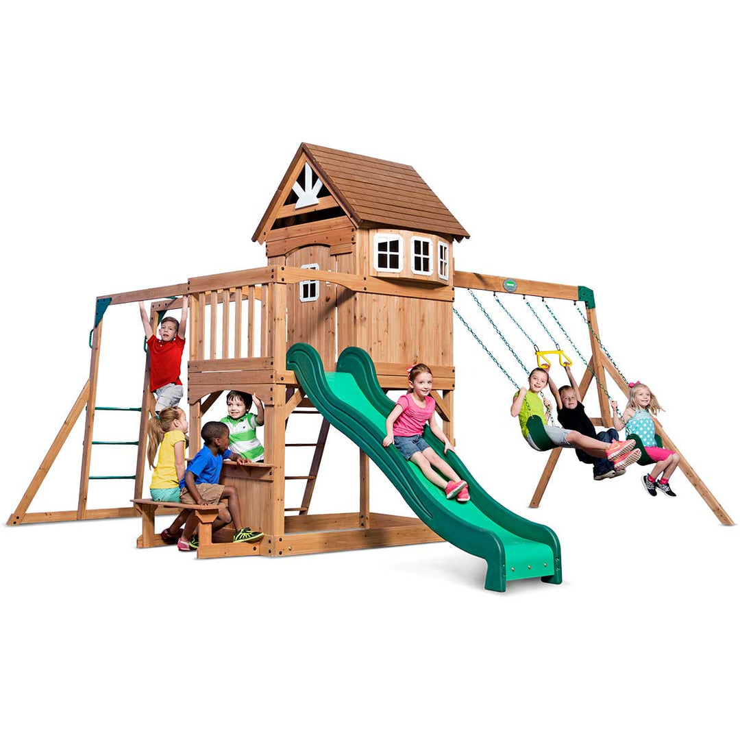 Backyard Discovery Montpelier Swing & Play Set