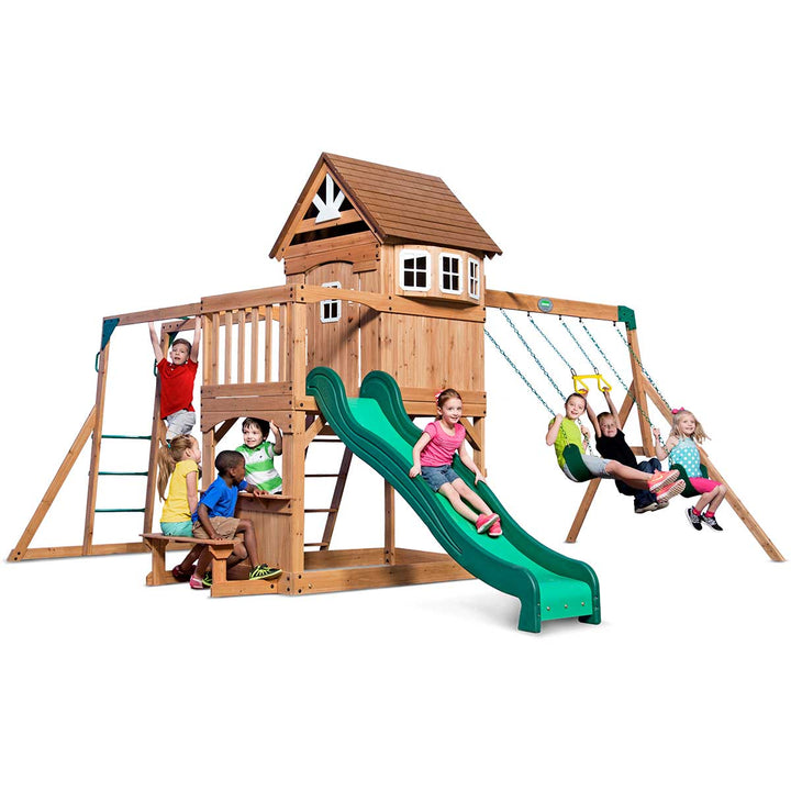 Backyard Discovery Montpelier Swing & Play Set