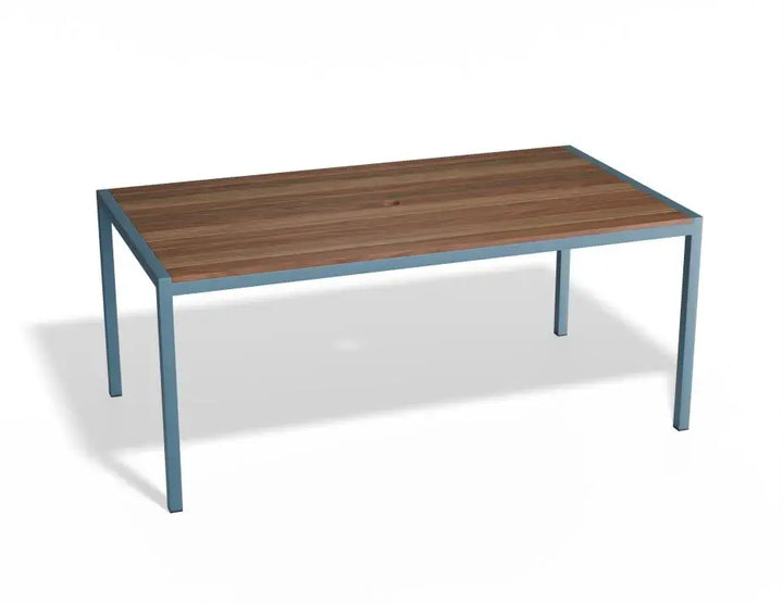 Moonah Outdoor Dining Table - Spotted Gum (Custom Made)