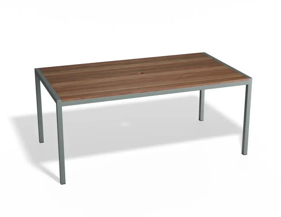 Moonah Outdoor Dining Table - Spotted Gum (Custom Made)