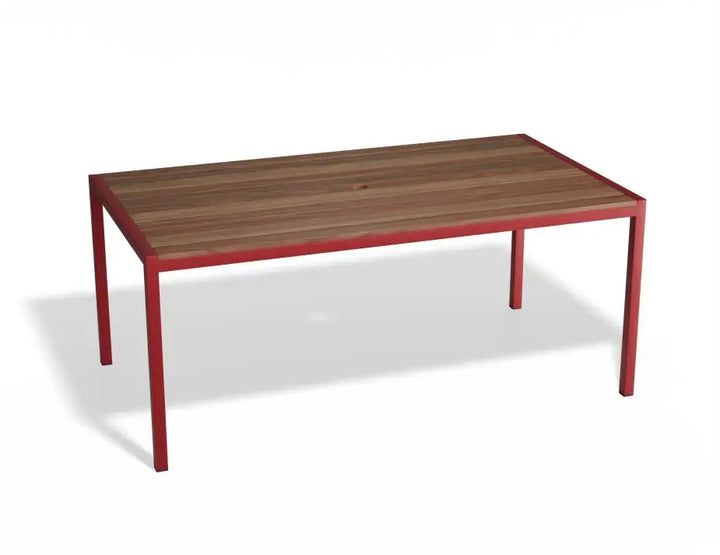 Moonah Outdoor Dining Table - Spotted Gum (Custom Made)