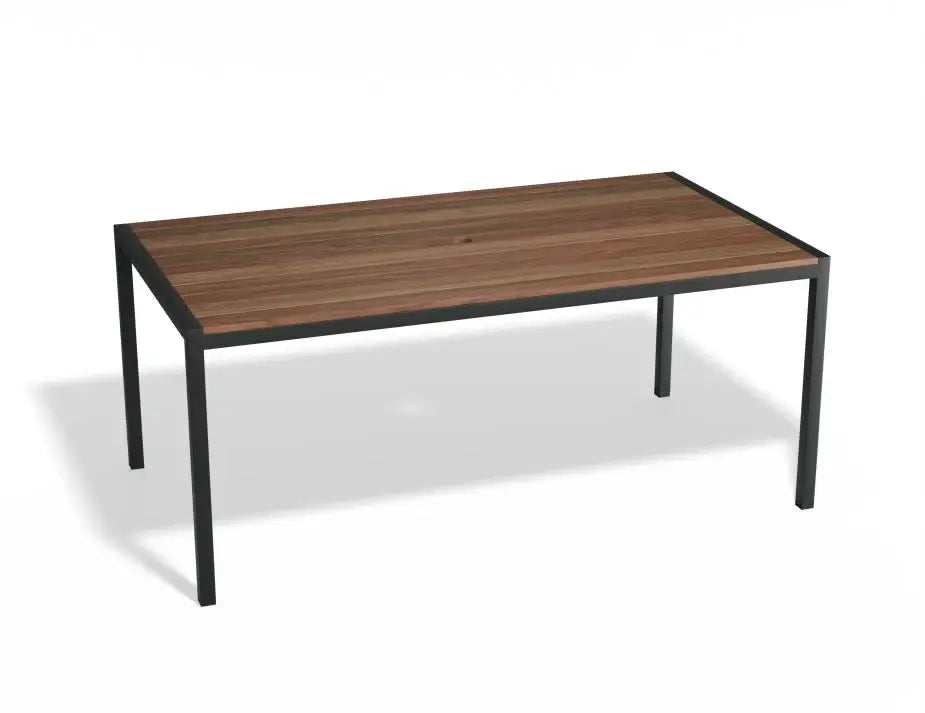 Moonah Outdoor Dining Table - Spotted Gum (Custom Made)