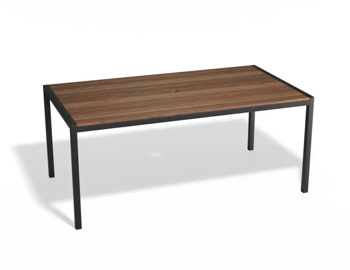 Moonah Outdoor Dining Table - Spotted Gum (Custom Made)
