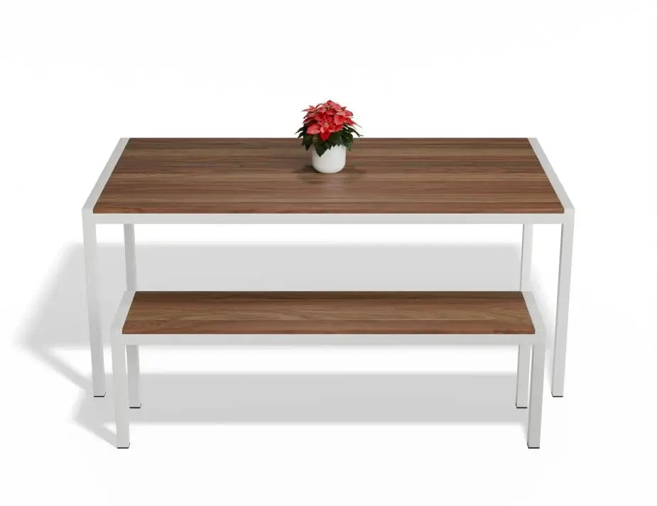 Moonah Outdoor Dining Table - Spotted Gum (Custom Made)