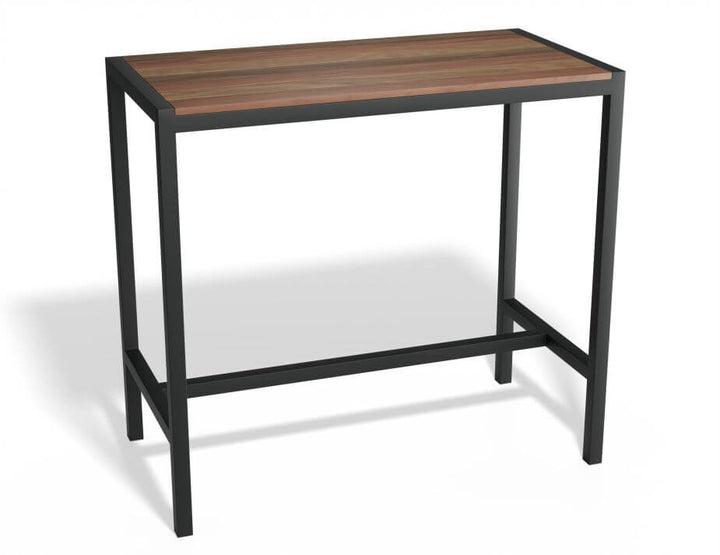 Moonah Outdoor High Bar Table - Spotted Gum (Custom Made)
