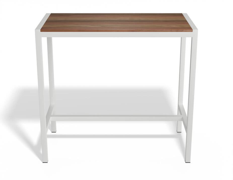 Moonah Outdoor High Bar Table - Spotted Gum (Custom Made)