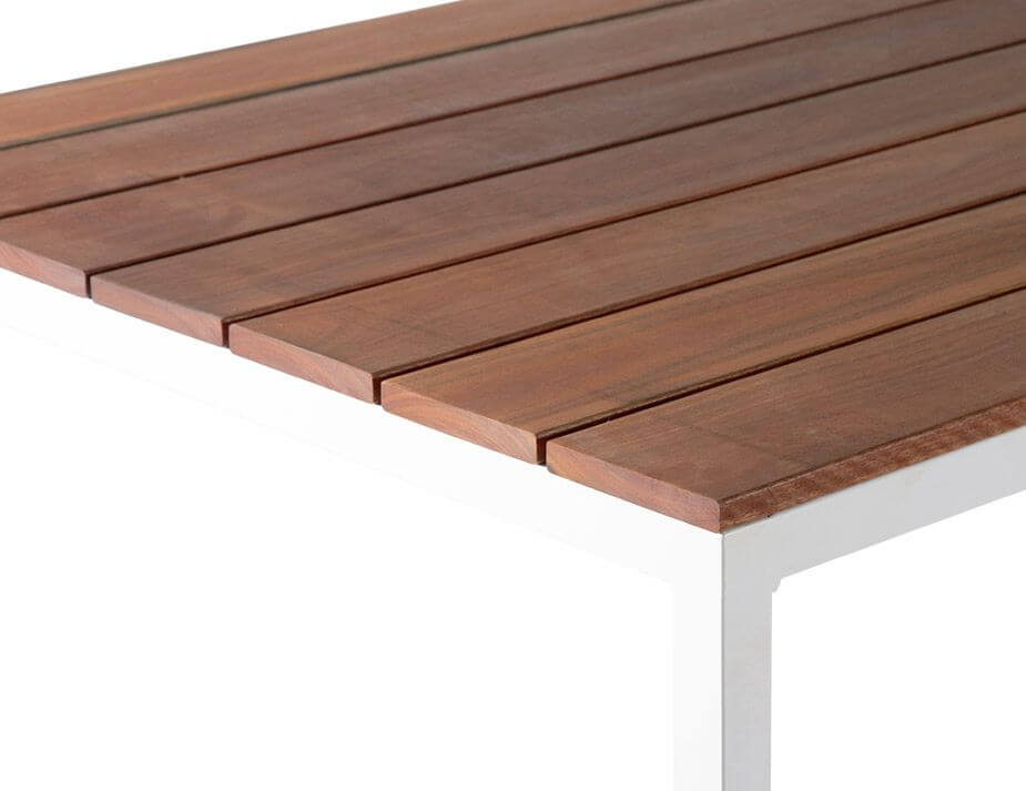 Cape Outdoor Dining Table - Spotted Gum (Custom Made)