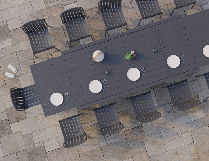 Reflect Table - Outdoor - Extendable 220/338 x 106cm - Charcoal