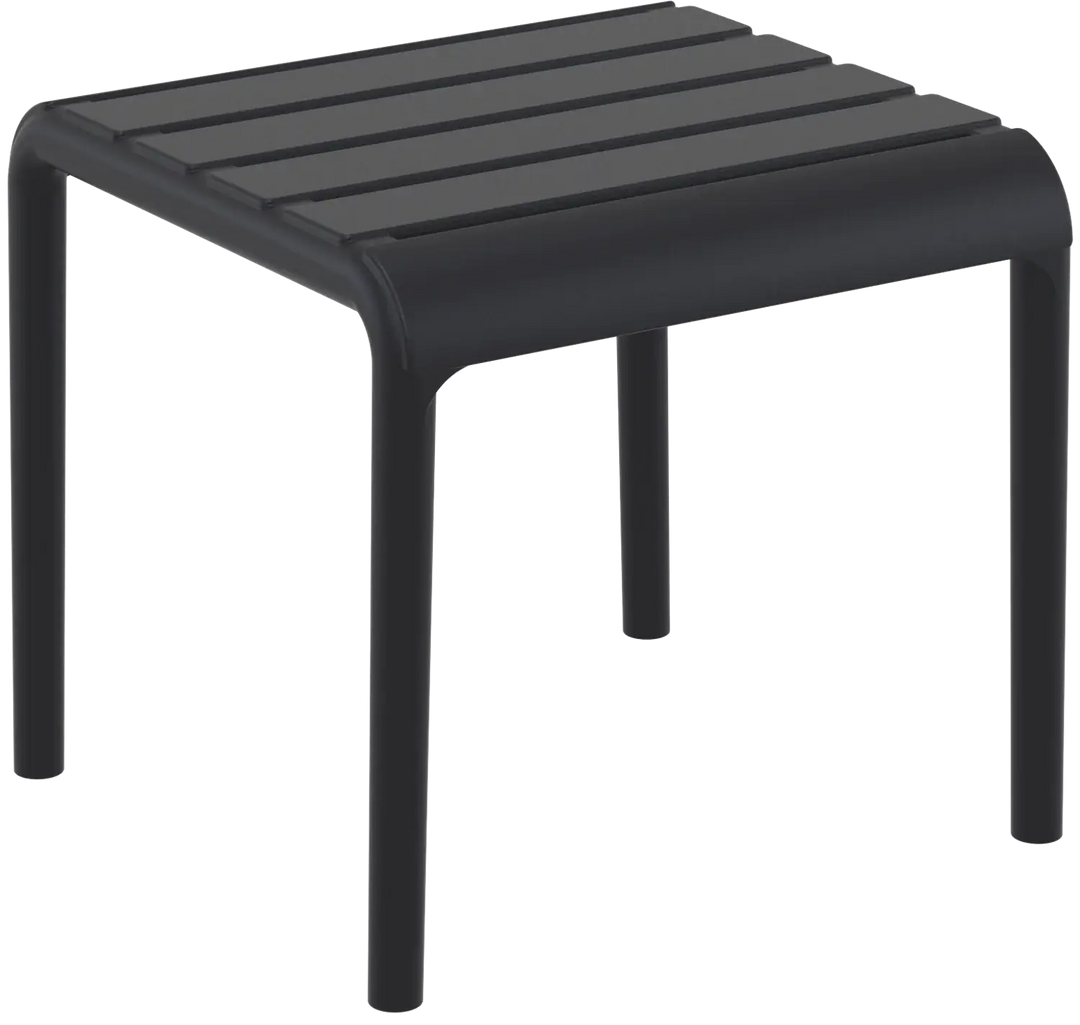 Siesta Paris Side Table/Footrest (Available in Black, White, Anthracite, Taupe, Olive Green & Marsala)
