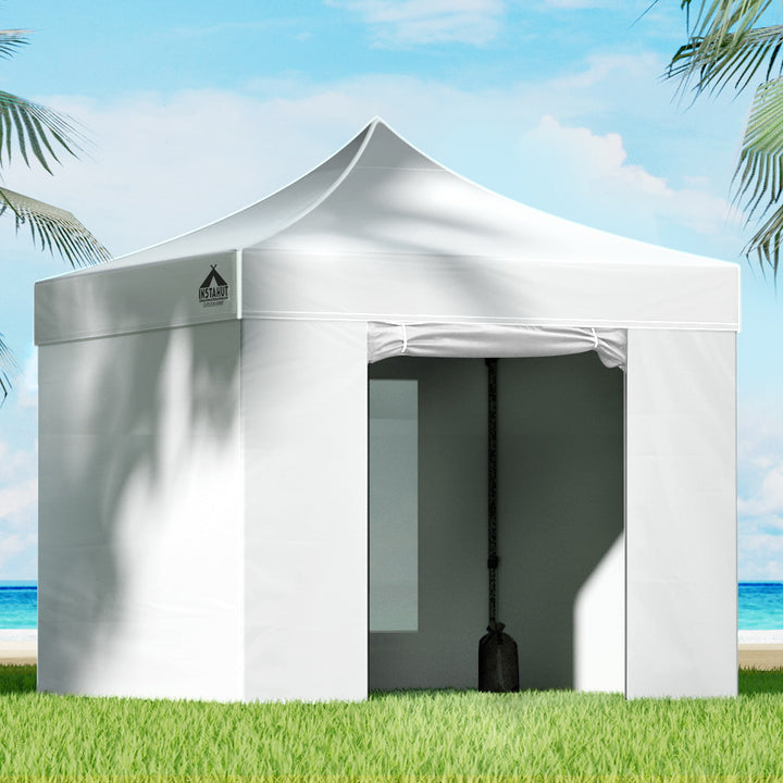 Instahut 3x3m Pop Up Gazebo Available in White & Navy)