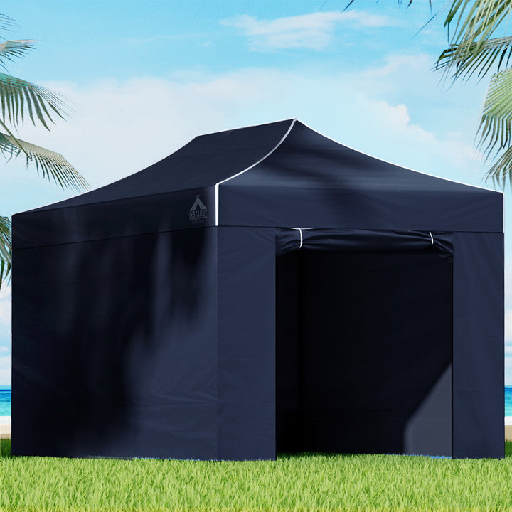 Instahut 3x4.5m Pop Up Gazebo (Available in Navy & White)