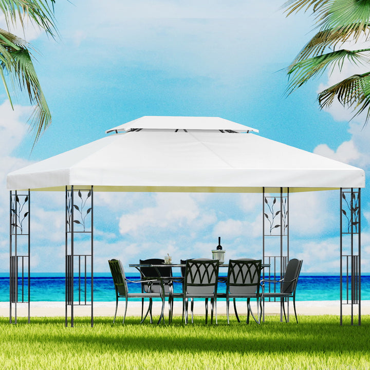 Instahut 4m x 3m Gazebo - Steel Frame (Available in White & Grey)