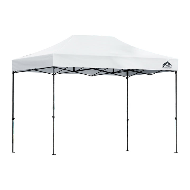 Instahut 3m x 4.5m Pop Up Gazebo w/Base Pods (Available in  Black, Navy & White)