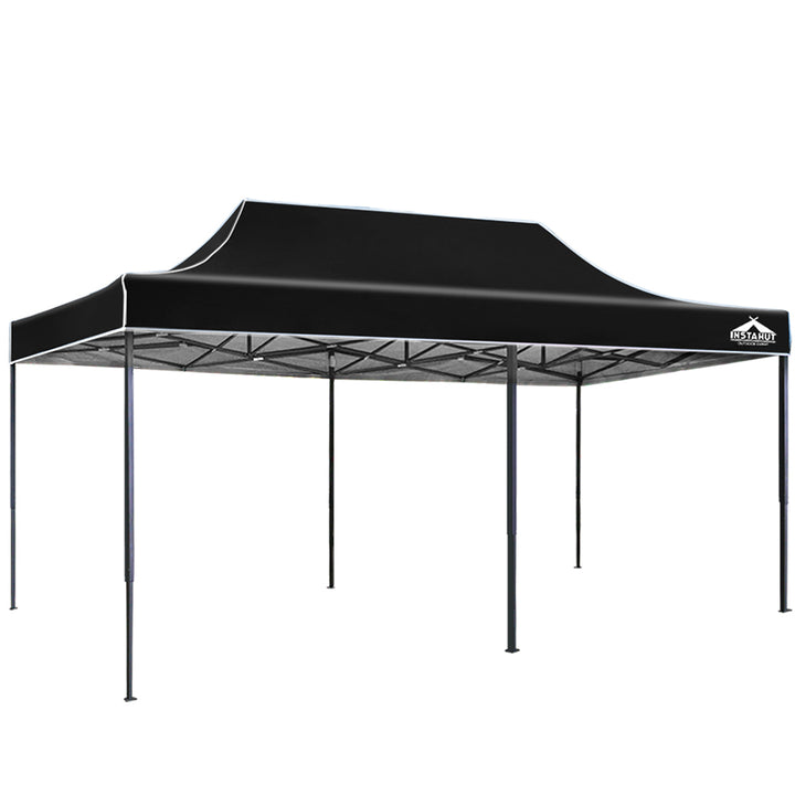 Instahut 3m x 6m Pop Up Gazebo w/Base Pods (Available in Black & White
