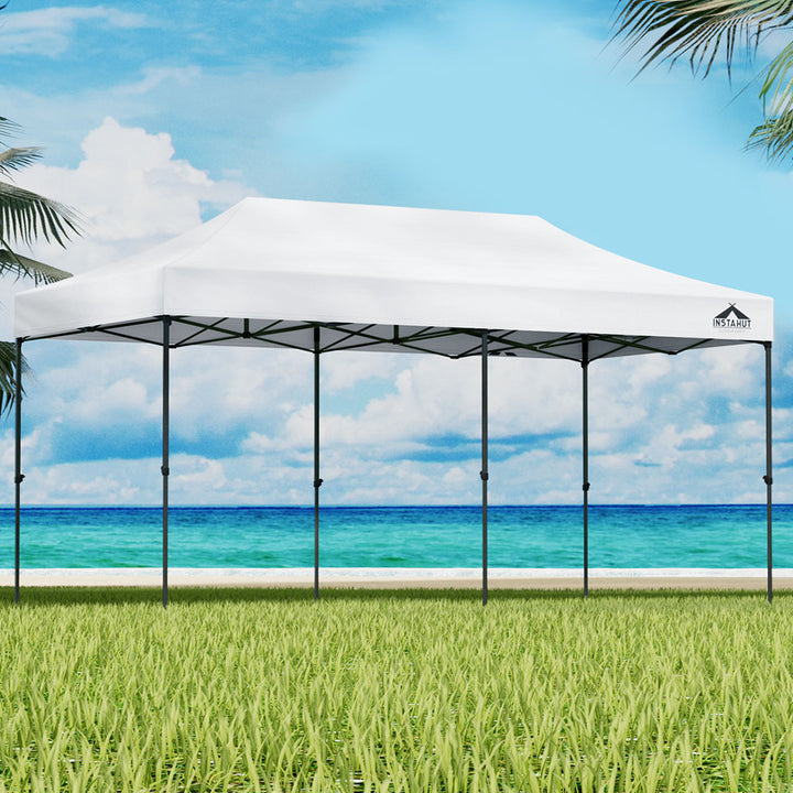 Instahut 3m x 6m Pop Up Marquee / Gazebo (Available in Black, White & Navy)