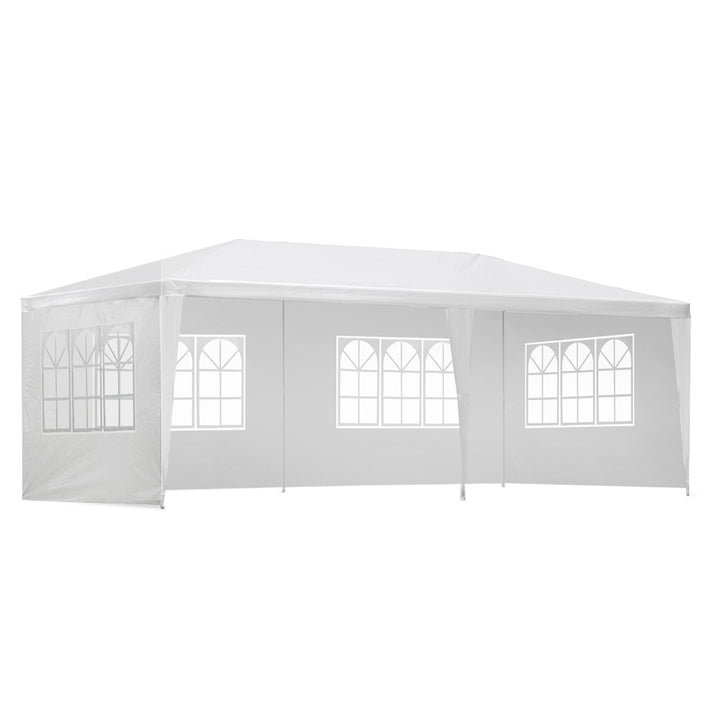 Instahut 3m x 6m Gazebo / Marquee with Side Walls(4 Panels) - Available in Green & White