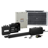 LockMaster Single Swing Gate Opener Kit - Solar Power (40W) - 300KG 5M