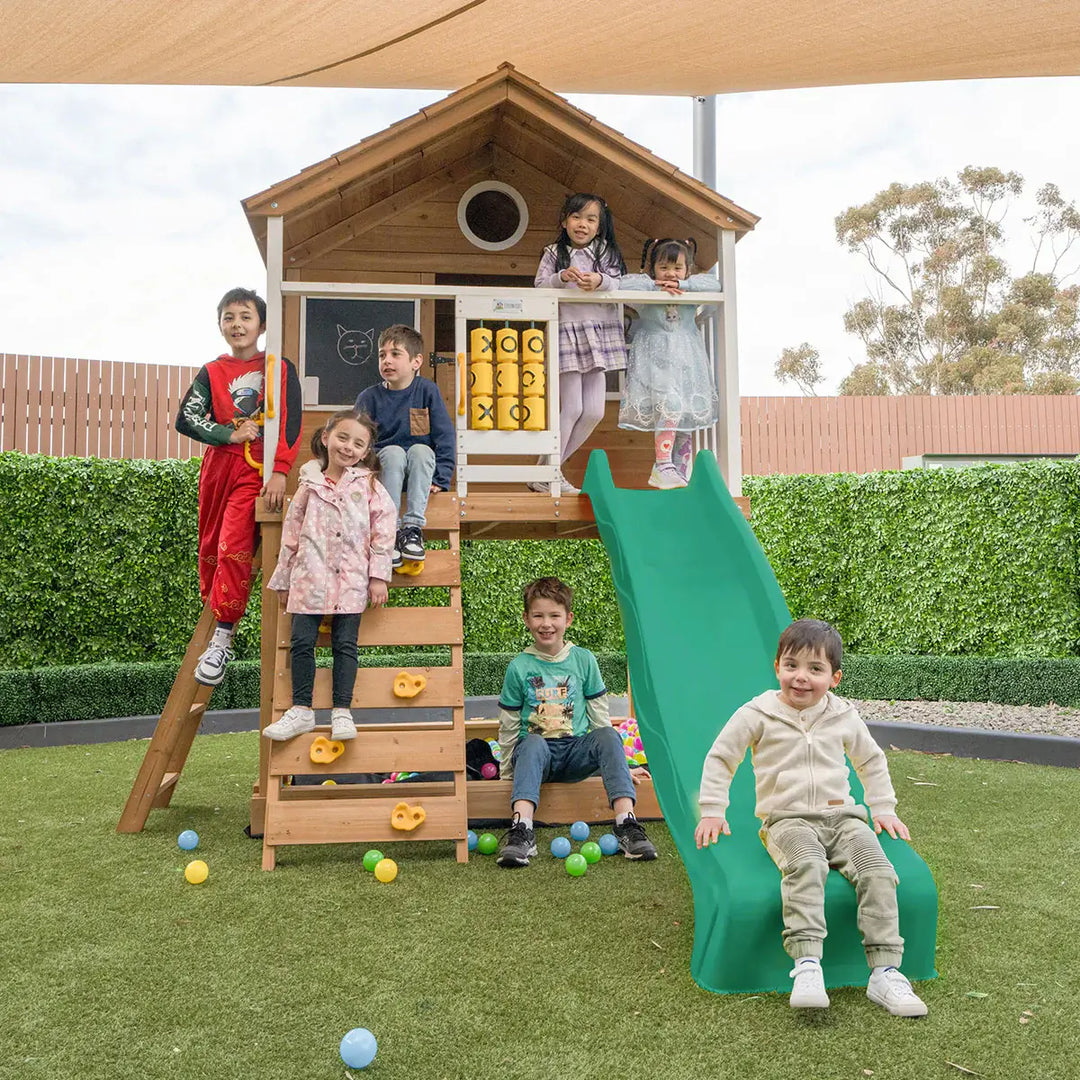 Warrigal Cubby House with Slide - Lifespan Kids
